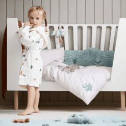 Done By Deer ™ Beddengoed Junior Jelly & Wally 100 X 140 Cm Powder Roze -Done By Deer done by deer beddengoed junior jelly wally 100 x 140 cm powder roze a341953 2