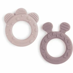 Done By Deer ™ Bijtring 2-Pack Hert Friends Roze