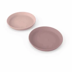 Done By Deer ™ Bord Kiddish 2-pack Elphee Roze -Done By Deer done by deer bord kiddish 2 pack elphee roze a341383 2