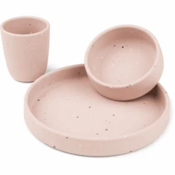 Done By Deer ™ Confetti Roze Siliconen Servies -Done By Deer done by deer confetti roze siliconen servies a411281 2