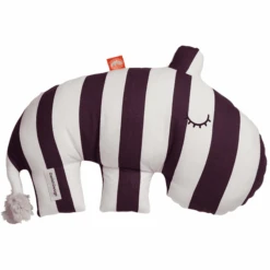 Done By Deer ™ Cuddly Toy Nijlpaard Ozzo, Donkerroze/wit -Done By Deer done by deer cuddly toy nijlpaard ozzo donkerroze wit a279499 2