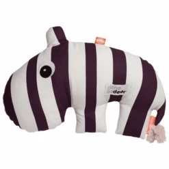 Done By Deer ™ Cuddly Toy Nijlpaard Ozzo, Donkerroze/wit -Done By Deer done by deer cuddly toy nijlpaard ozzo donkerroze wit a279499 3