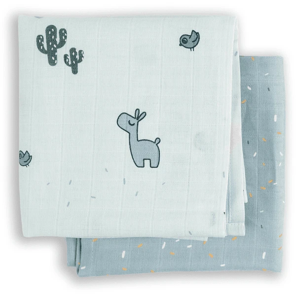 Done By Deer ™ Gaas Luierverband 2-Pack Lalee Blauw 2 Done By Deer ™ Gaas Luierverband 2-Pack Lalee Blauw - Afbeelding 2