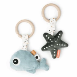 Done By Deer ™ Hangspeelgoed Wally Blauw 2 Stuks -Done By Deer done by deer hangspeelgoed wally blauw 2 stuks a404131 2