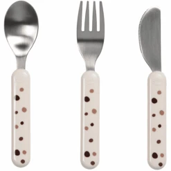 Done By Deer ™ Kinderbestek Dream Y Stippen Roze Van De 6e Maand