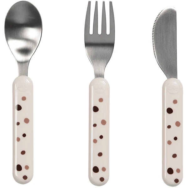 Done By Deer ™ Kinderbestek Dream Y Stippen Roze Van De 6e Maand 4 Done By Deer ™ Kinderbestek Dream Y Stippen Roze Van De 6e Maand - Afbeelding 4