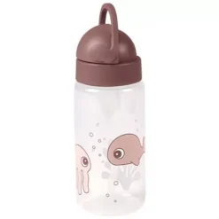 Done By Deer Drinkfles Met Rietje - Sea Friends- Powder - 350ml