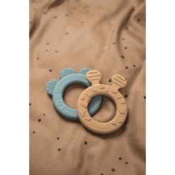 Done By Deer ™ Knuffeldoekje Met Bijtring Raffi, Mosterdgeel -Done By Deer done by deer knuffeldoekje met bijtring raffi mosterdgeel a302619 3