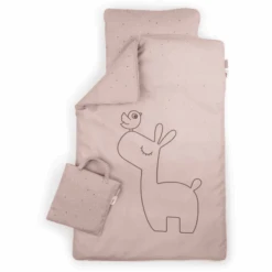 Done By Deer -Done By Deer done by deer lalee beddengoed set roze 100 x 130cm a341947 1