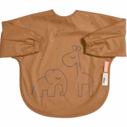 Done By Deer ™ Mouw Slabbetje Dream Y Stippen Mosterd