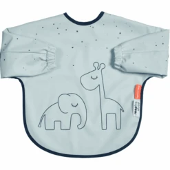 Done By Deer ™ Mouwen Slabbetje Dream Y Stippen Blauw