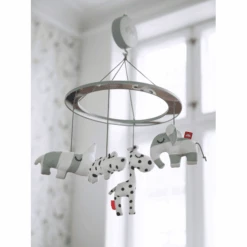 Done By Deer ™ Music Mobile Sleepy Met Spiegel, Blauw 7 Done By Deer ™ Music Mobile Sleepy Met Spiegel, Blauw -Done By Deer done by deer music mobile sleepy met spiegel blauw a279644 3