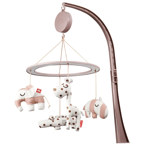 Done By Deer ™ Music-Mobile Sleepy Met Spiegel, Roze 1 Done By Deer ™ Music-Mobile Sleepy Met Spiegel, Roze