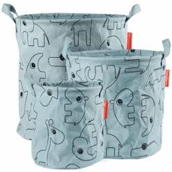 Done By Deer ™ Opbergmanden Contour 3-delig, Blauw