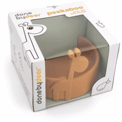 Done By Deer ™ Peekaboo-schaal Raffi In Mosterdgeel -Done By Deer done by deer peekaboo schaal raffi in mosterdgeel a310903 2