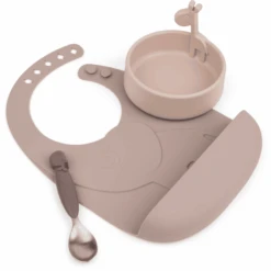 Done By Deer ™ Peekaboo Servies Set First Maaltijd In Roze
