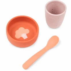Done By Deer ™ Silicone Servies Set First Maaltijd Papaja