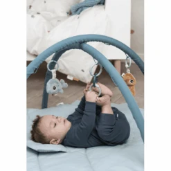 Done By Deer ™ Speelboog Met Kruipdeken Zee Friends - Blauw -Done By Deer done by deer speelboog met kruipdeken zee friends blauw a304322 3
