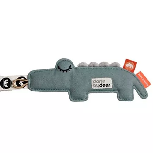 Done By Deer Speenhouder Croco 2 Done By Deer Speenhouder Croco - Afbeelding 2