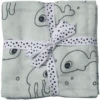 Done By Deer ™ Spit Towel 2-pack Friends Zeeblauw