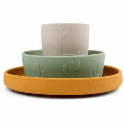 Done By Deer ™ Stick & Stay Serviesset Lalee Kleurenmix