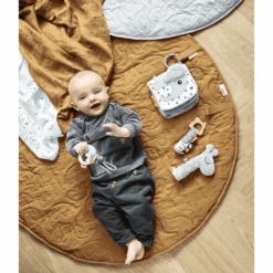 Done By Deer ™ Stoffenboek Olifant Elphee, Grijs -Done By Deer done by deer stoffenboek olifant elphee grijs a279508 3