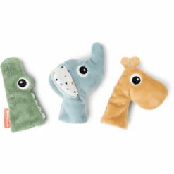Done By Deer ™ Vingerpoppenset 3 Stuks Herten Friends Kleurenmix