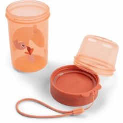 Done By Deer ™ Voedselcontainer To Go 2-weg L Ozzo, Papaja -Done By Deer done by deer voedselcontainer to go 2 weg l ozzo papaja a410872 2