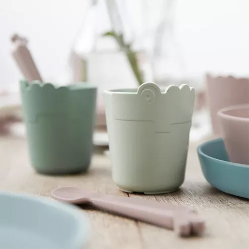 Done By Deer Kinderbeker Kiddish - Croco - Green - Afbeelding 2