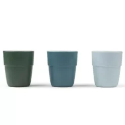 Done By Deer Melamine Kinderbekers - Blue - 3st