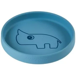 Done By Deer Siliconen Kinderbord Nozo - Blue