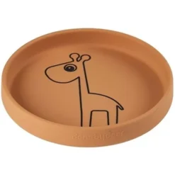 Done By Deer Siliconen Kinderbord Raffi - Mustard