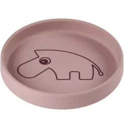 Done By Deer Siliconen Kinderbord Zebee - Powder