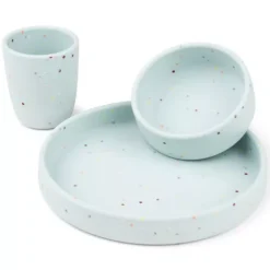 Done By Deer Kinderservies Confetti - Blue