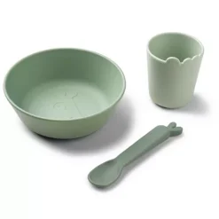Done By Deer Kinderservies Kiddish First Meal - Green