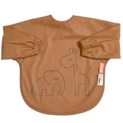 Done By Deer Mouwslab 6-18 Mnd - Mosterd