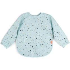 Done By Deer Mouwslab Met Voorvak - Happy Dots - Blue