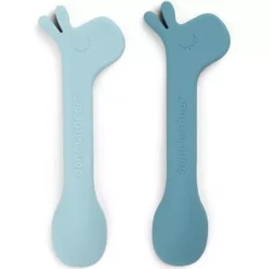 Done By Deer Siliconen Kinderlepels Lalee - Blue - 2st -Done By Deer done by deer siliconen kinderlepels lalee blue 2st4