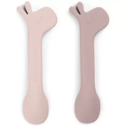 Done By Deer Siliconen Kinderlepels Lalee - Powder - 2st -Done By Deer done by deer siliconen kinderlepels lalee powder 2st3