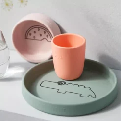 Done By Deer Siliconen Kinderservies Croco -Done By Deer done by deer siliconen kinderservies croco 2