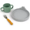 Done By Deer Siliconen Kinderservies Peekaboo - Dinner Set - Mix